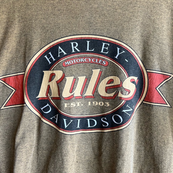 Vintage Harley Davidson Tee Single Stitch - Picture 4 of 4
